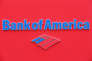 Bank of America. United states of America. 