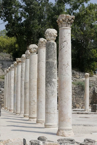 Ρωμαιοβυζαντινή Πόλη Scythopolis Στο Εθνικό Πάρκο Beth Shean Ισραήλ — Φωτογραφία Αρχείου