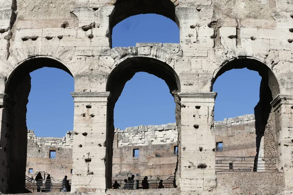 Colosseum Roman Architecture Roma Italy — Fotografia de Stock