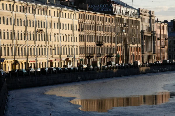 Canal Griboedov San Petersburgo Rusia — Foto de Stock