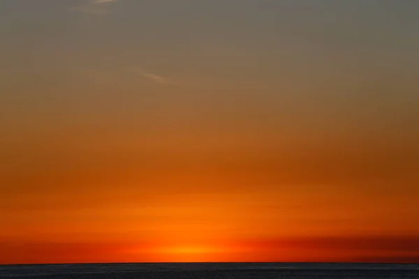 Sunset See Africa Senegal — Stock Photo, Image