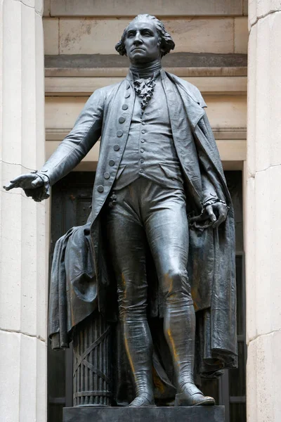 Statue George Washington 1882 Sculptor John Quincy Adams Ward Front — Stok fotoğraf