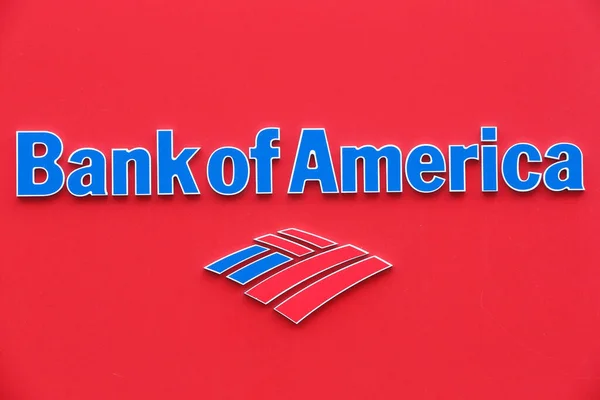 Bank America Estados Unidos América — Foto de Stock