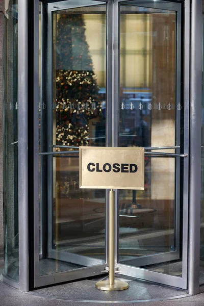 Closed Door United States America — Foto de Stock