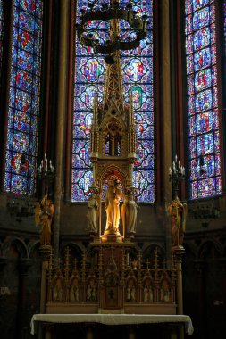 Notre-Dame d 'Amiens Katedrali. Bakire Meryem 'in Şapeli. Fransa. 