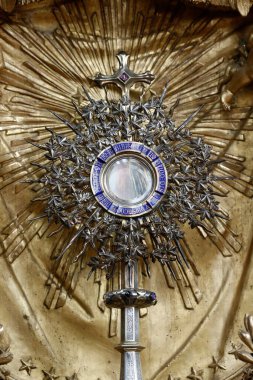 Notre-Dame d 'Amiens Katedrali. Monstrance. Fransa. 