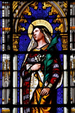 Sainte-Clotilde Kilisesi. Sainte-Christine. Katolik kilisesi. Fransa. 