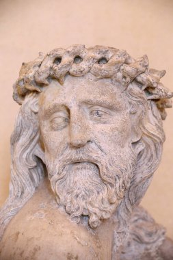 Louvre Müzesi. - Tanrım! 15. yüzyıl. Katolik kilisesi. Fransa. 