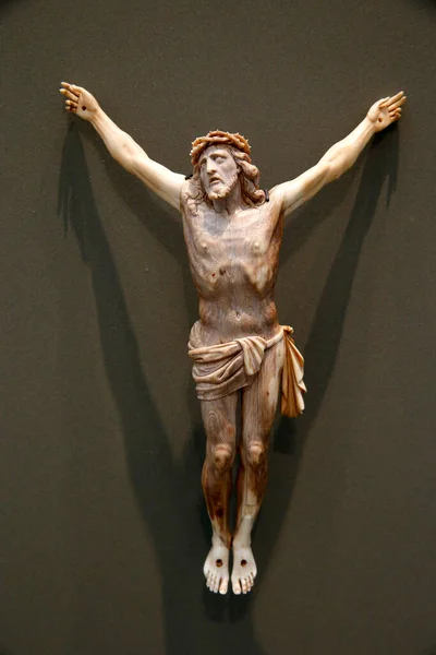 Musée Hieron Ivoire Christ France — Photo