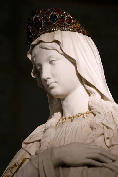 Santuário Nossa Senhora Salette Virgem Maria França — Fotografia de Stock
