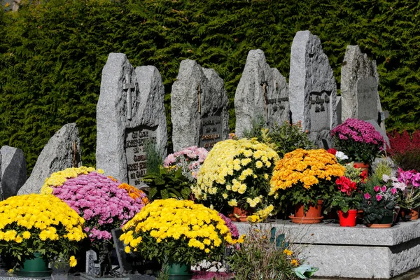 Sint Gervais Begraafplaats Allerheiligen Frankrijk — Stockfoto