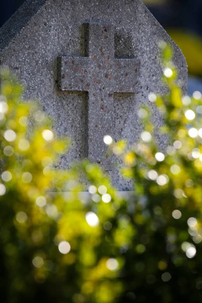 Begraafplaats Kruis Graf Frankrijk — Stockfoto