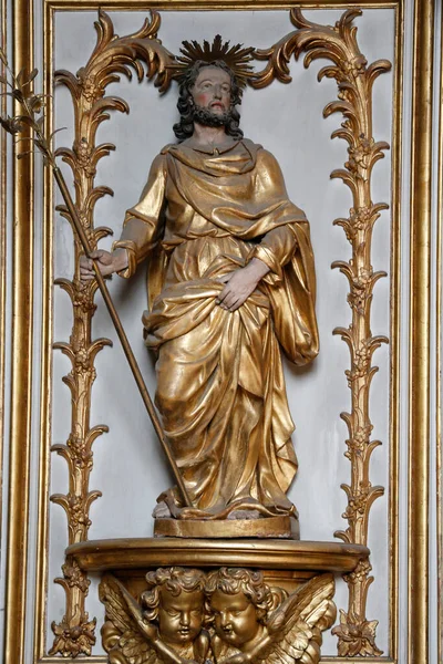 Strasbourg Katedrali Leydimiz. Aziz Lawrence Şapeli. Fransa. 