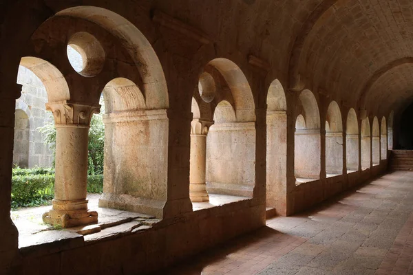 Thoronet Cistercian Abbey Thoronet Abadia Cisterciense Século Xii Provença Claustros — Fotografia de Stock