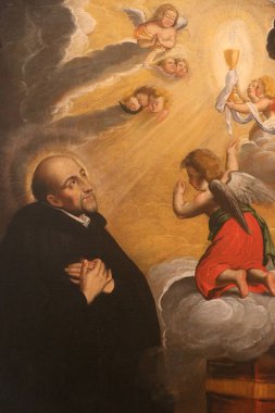 Brou Kraliyet Manastırı. Benoit Alhoste 'den Loyola 1660 Ignatius. Fransa. 