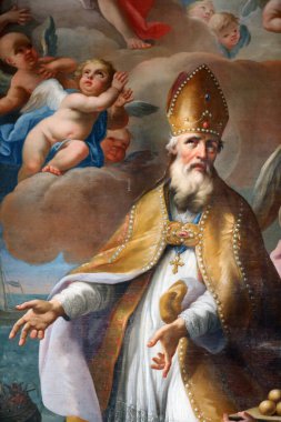 Saint-Nicolas de Veroce kilisesi. Aziz Nikolaos (Myra) Fransa.