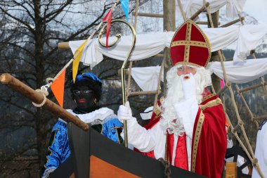Aziz Niklas geçidi. Saint-Nicolas de Veroce. Fransa.