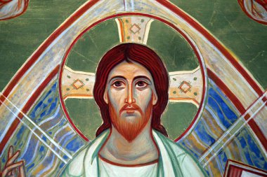 Taize ekümenik topluluk. Uzlaşma Kilisesi 'nden. Merhametin simgesi. İsa. 