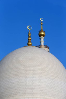 Şeyh Zayed Ulu Cami, Abu Dabi. Birleşik Arap Emirlikleri.