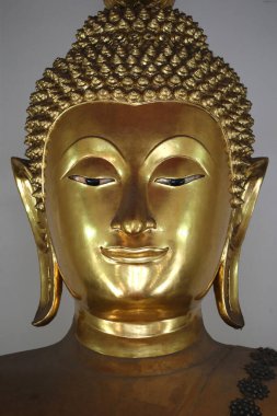 Altın Buda Heykeli. Wat Pho (Yaslanan Buda Tapınağı), Bangkok.