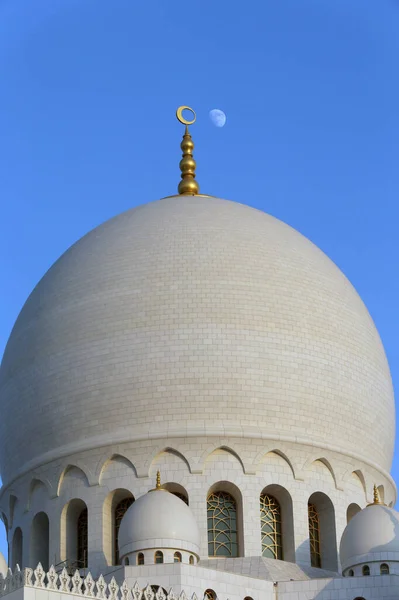Grande Mosquée Cheikh Zayed Abu Dhabi Émirats Arabes Unis — Photo