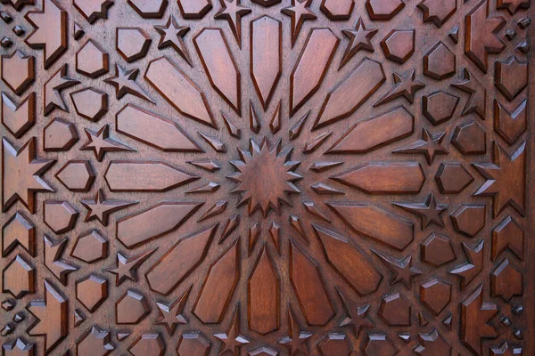 Mezquita Ginebra Puerta Madera Suiza — Foto de Stock