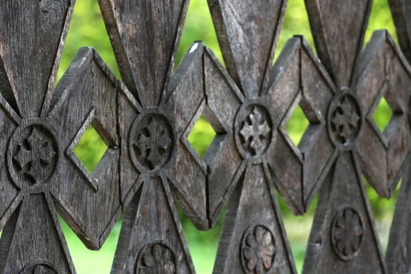 Saint Antoine Grand Orthodox Monastery Wooden Door — Stock Photo, Image