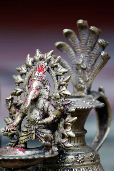 Ganesha Oder Ganapati Der Hinduistische Gott Der Elefanten — Stockfoto