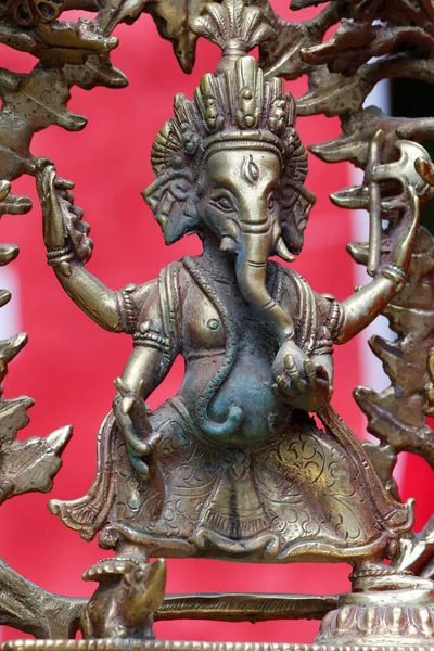 Ganesha Lub Ganapati Bóg Hinduskich Słoni — Zdjęcie stockowe