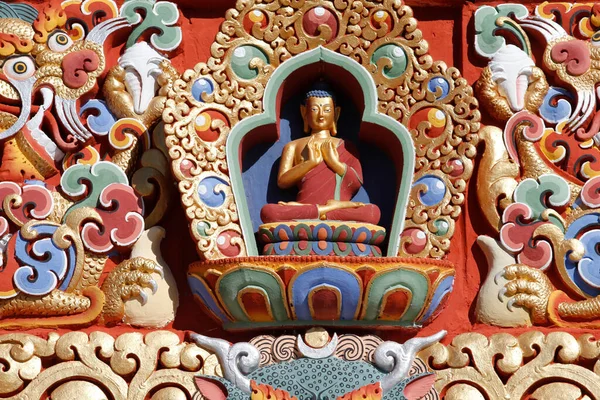 Храм Тисячі Будд Дашанг Каг Лінг Статуя Будди — стокове фото