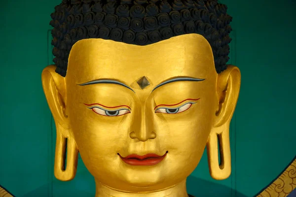 Храм Тысячи Будд Прихожане Дашан Кагью Лин Будда Шакьямуни — стоковое фото