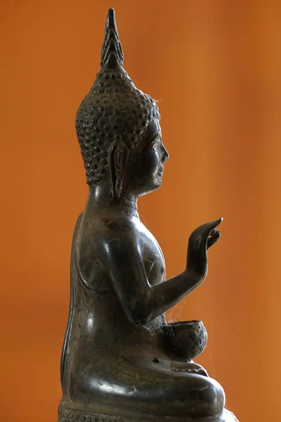 Statua Buddha Profilo Fede Religione Francia — Foto Stock