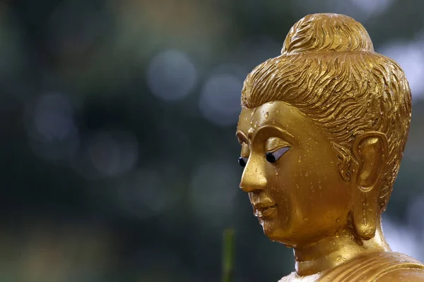 Статуя Будды Золотого Кхмера Вера Религия Франция — стоковое фото