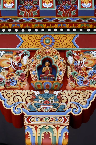Bin Buda Nın Tapınağı Dashang Kagyu Ling Cemaati Buda — Stok fotoğraf