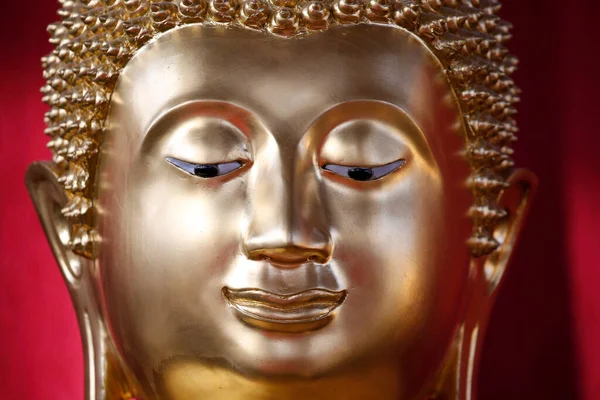 Wat Velouvanaram Buddha Statue Buddhistische Religion Frankreich — Stockfoto