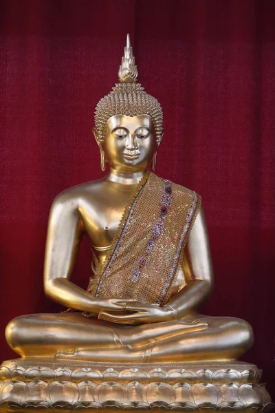 Wat Velouvanaram Statua Buddha Religione Buddista Francia — Foto Stock