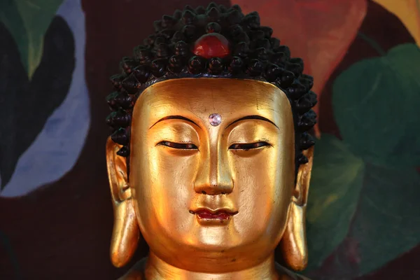 Świątynia Hong Hien Posąg Buddy Religia Buddyjska Francja — Zdjęcie stockowe