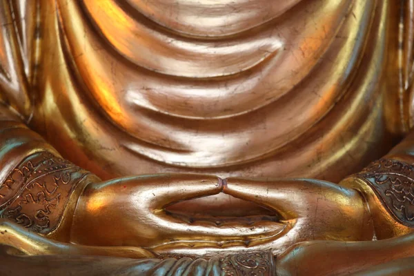 Hong Hien Templom Buddha Szobor Buddhista Vallás Franciaország — Stock Fotó