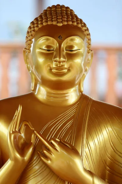 Буддийский Храм Ана Статуя Будды Буддийская Религия Франция — стоковое фото