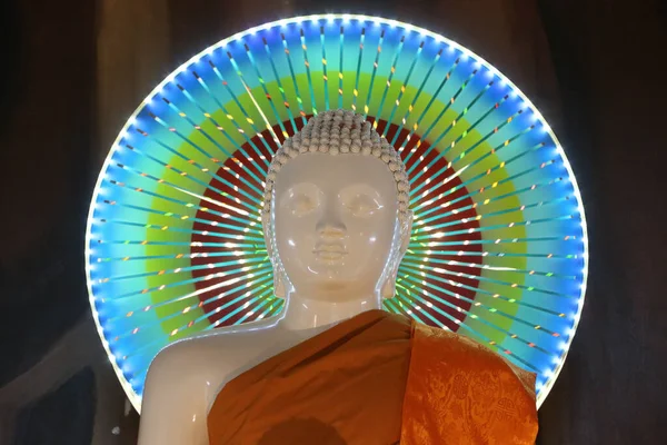 Буддийский Храм Ана Статуя Будды Буддийская Религия Франция — стоковое фото