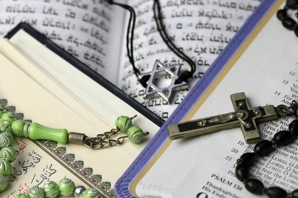 기독교 이슬람교 유대교 일신교 신앙의 프랑스 — 스톡 사진
