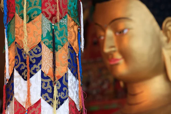 Шепард Чохор Лінґ Монастир Статуя Будди Шак Ямуні Мон Салев — стокове фото