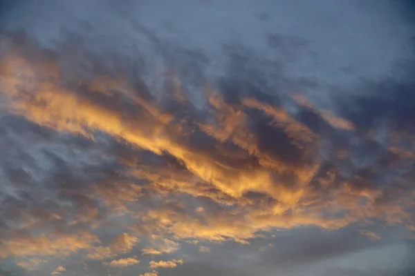 Облака Закате Париж Франция — стоковое фото