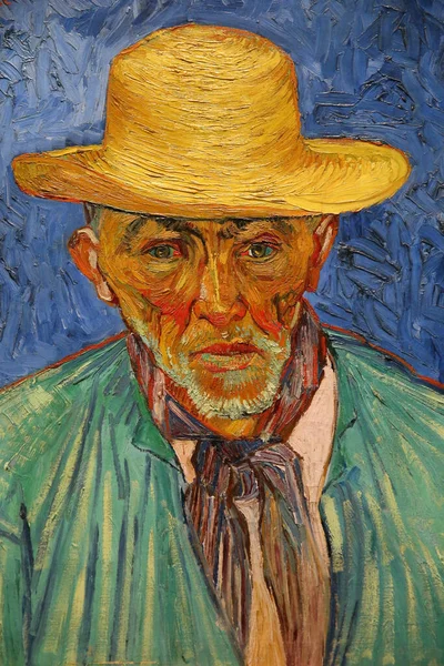 Orsay Müzesi. Bir Köylünün Portresi (Portre d 'un paysan), 1888 Vincent Van Gogh. Paris mi? Fransa.