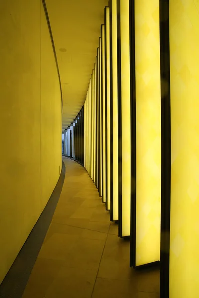 루이비통 Fondation Louis Vuitton 박물관 지평선 안쪽에서 올라프 엘리슨의 프랑스 — 스톡 사진