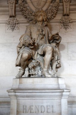 Palais Garnier. Paris Operası. Georg Friedrich Haendel. Fransa. 