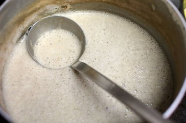 Fransa. Bir restoranın mutfağı. Fransız gastronomisi. Fransa.