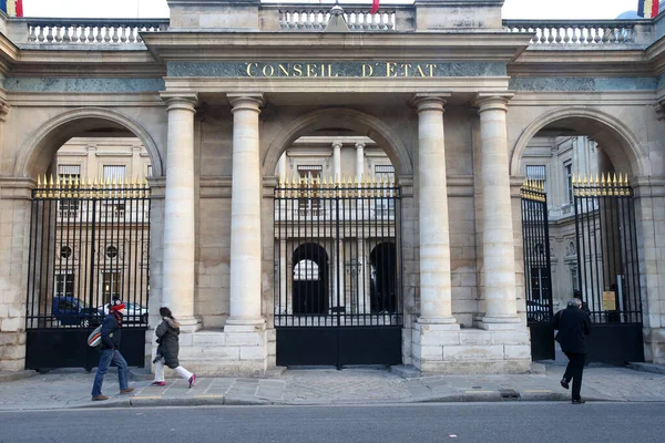 Budynek Conseil Etat Paryż Francja — Zdjęcie stockowe