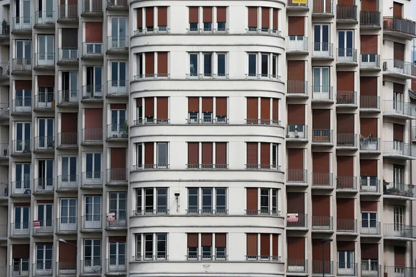 グルノーブルの街に建物 フランス — ストック写真
