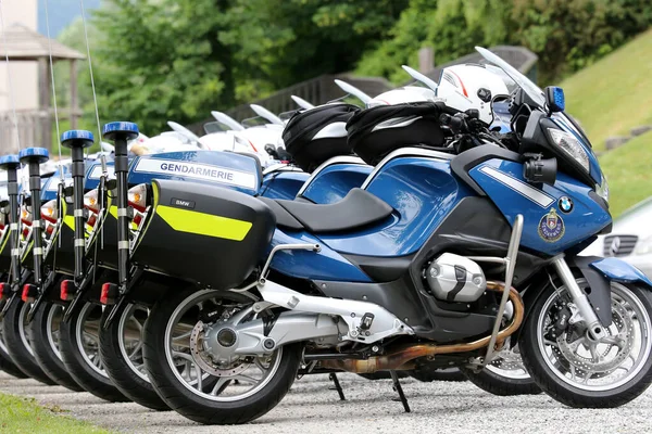 Polícia Francesa Bmw Motocicletas França — Fotografia de Stock